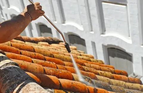 Nettoyage de toitures - La Richardais